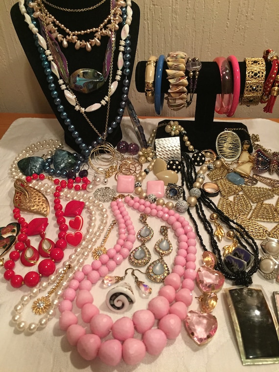 Vintage Jewelry Lot Bulk Jewelry Collection