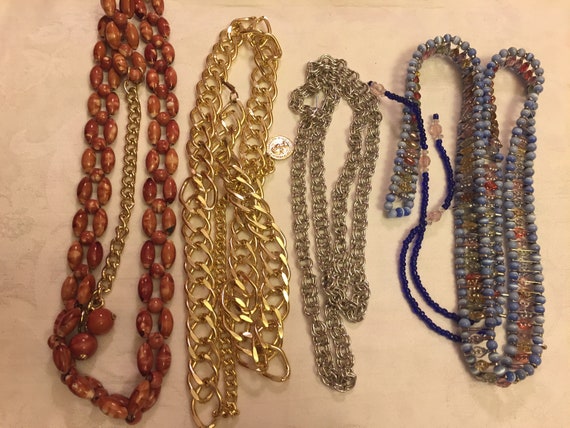 Chain Belts Chunky Belts Retro Belts