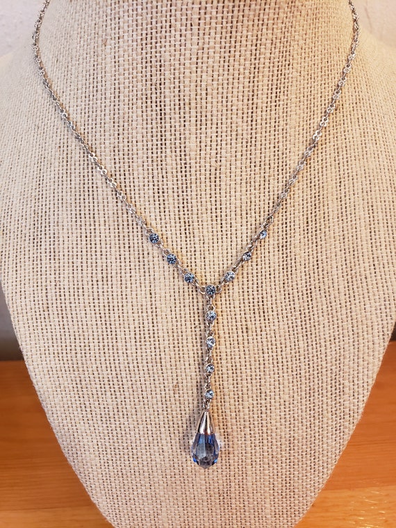 Givenchy Crystal Pendant Necklace - Etsy
