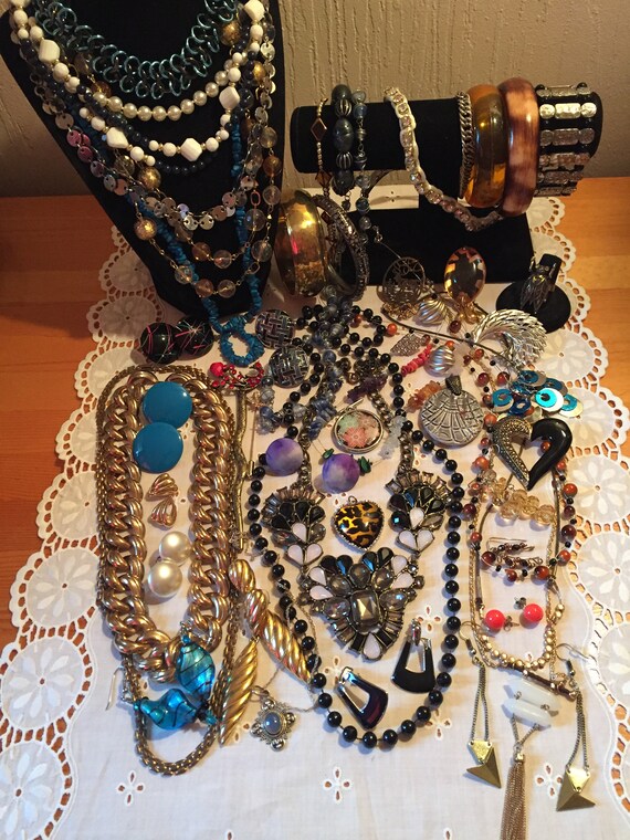 Destash Jewelry Lot Bulk Jewelry Collection