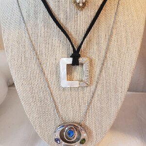 Three Pretty Pendant Necklaces