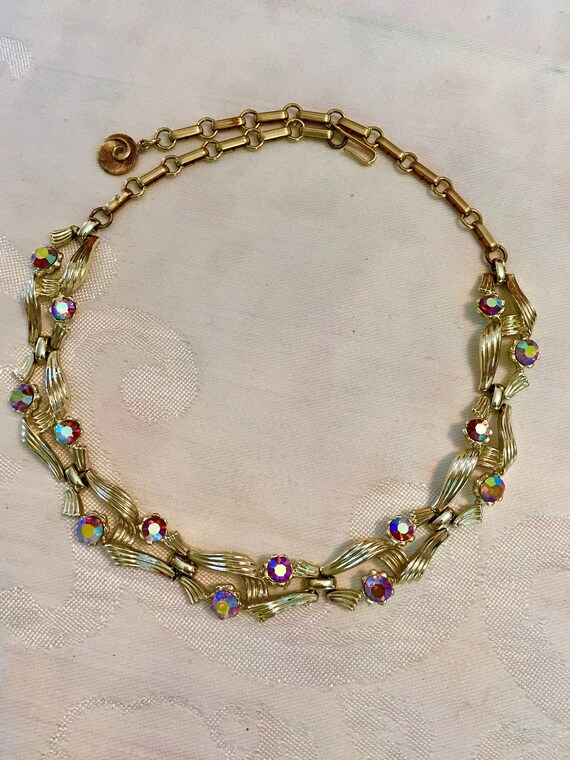 Vintage LISNER Choker Necklace Lisner Necklace