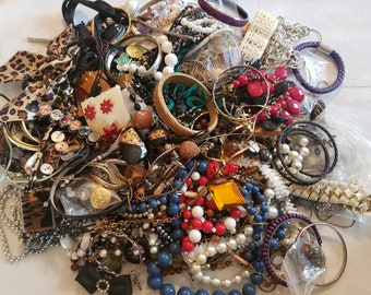 Destash Lot of Broken/Salvage Jewelry