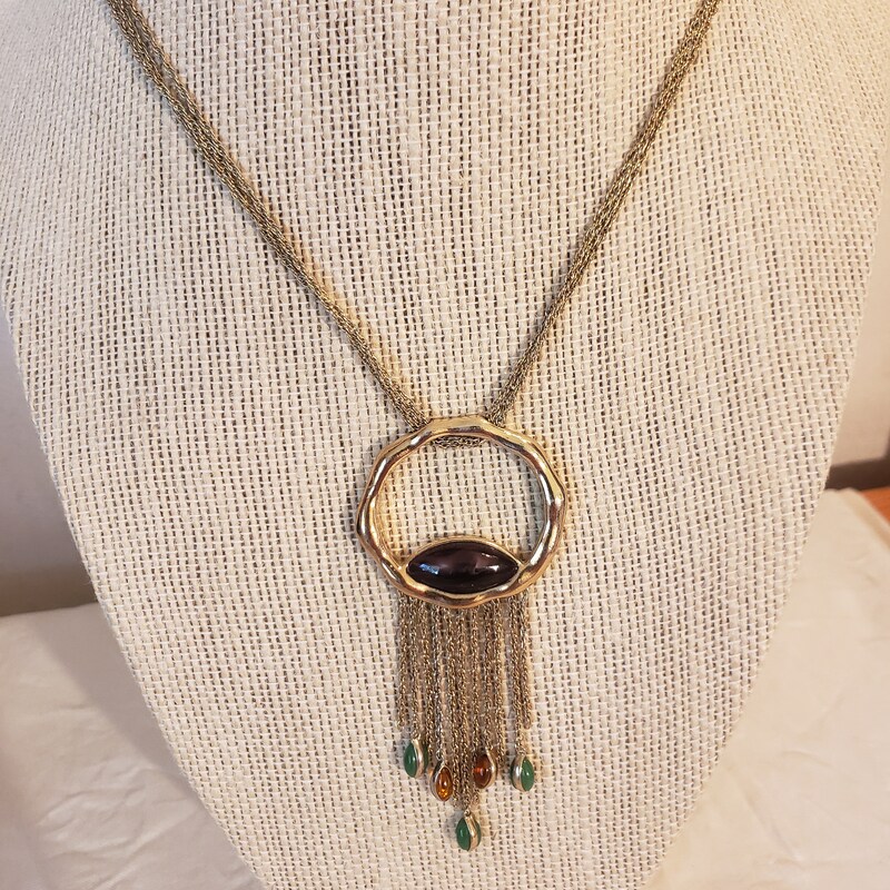 Pendentif Monet - Bijou Vintage Occasion - Style Classique