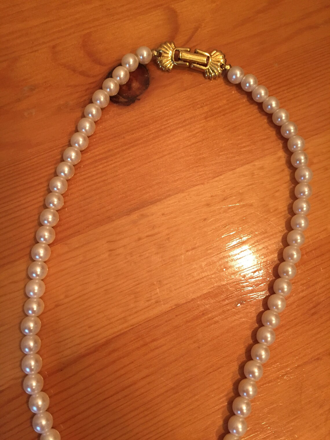 Richelieu Faux Pearl Necklace Vintage Faux Pearl Choker Etsy Canada