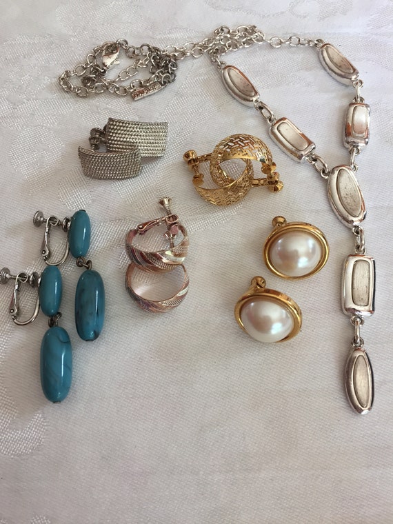 NAPIER Jewelry LOT Napier Earrings Napier Nec