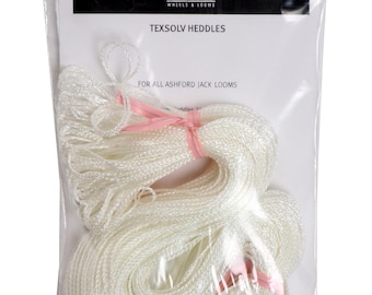 Texsolv Heddles for Ashford Jack Loom, 40 Nylon Heddles (26.8cm/10.5")