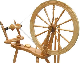 Kromski Symphony Spinning Wheel, Various Finishes, FREE Shipping, Learn to spin yarn, make yarn