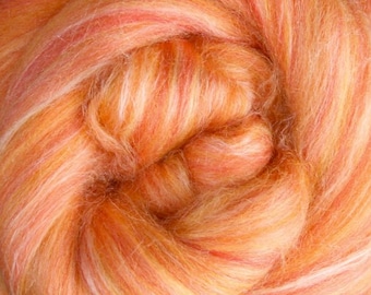 Ashford Merino-Silk Top Roving, Merino Wool Roving, Silk Roving, Merino Sliver, Wool Roving, Spinning Fiber, Wool for Spinning