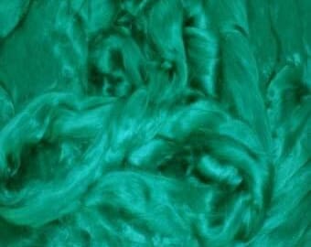Dyed Bamboo Roving, Soft Spinning Fiber, 4oz, Blending Fiber
