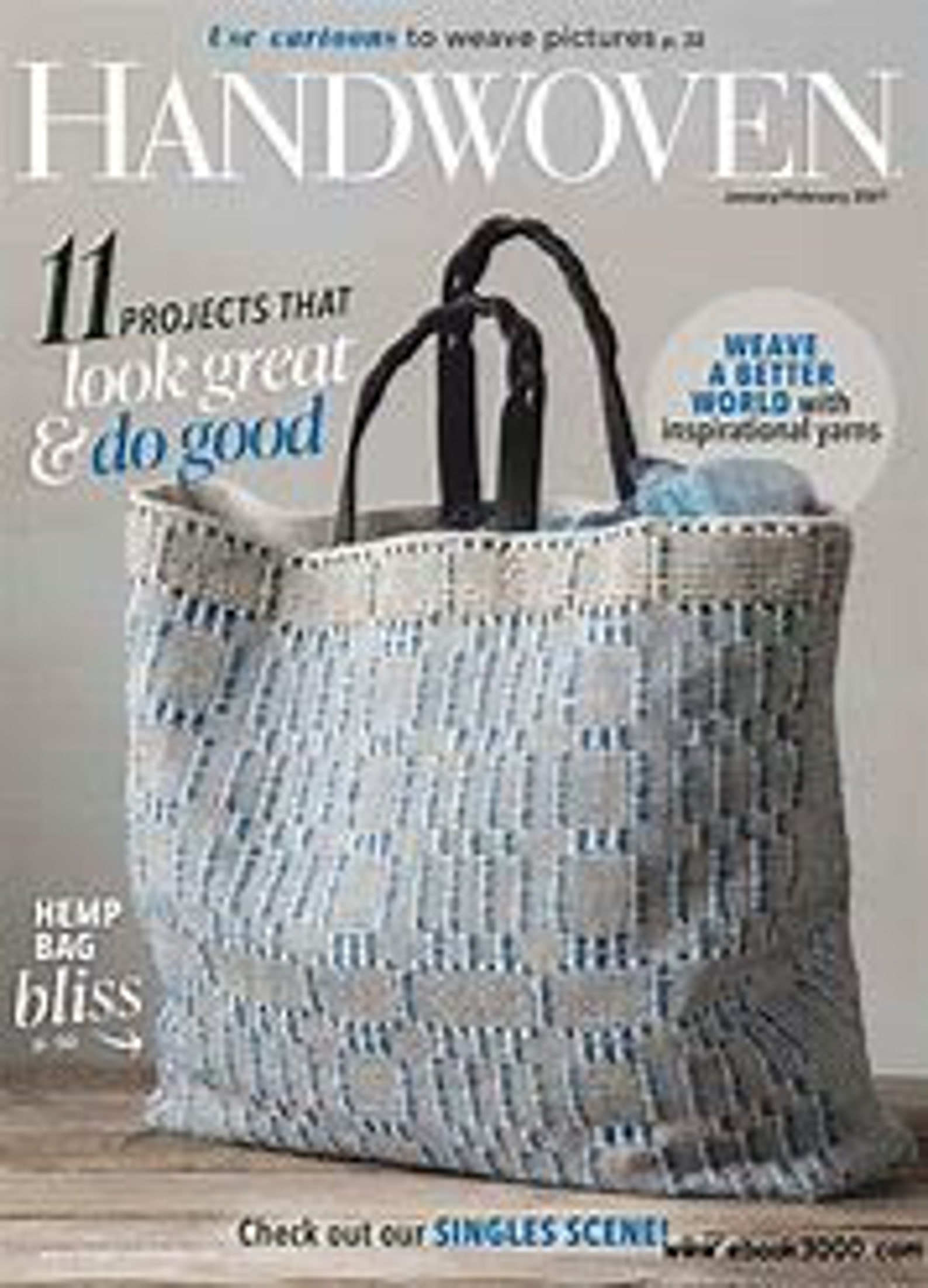 Handwoven Magazine Collection 5 Weaving Instructions Etsy