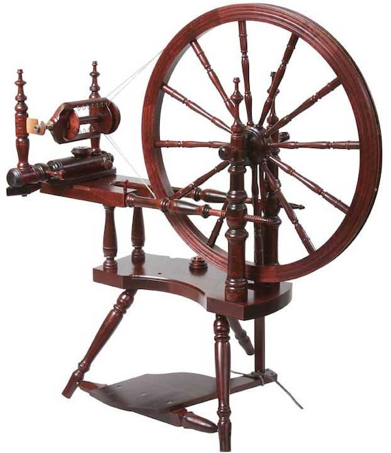 Kromski Polonaise Spinning Wheel, Single Treadle, Make your own Yarn, Choose your Color