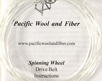 Spinning Wheel Band, Single Drive, Spinning Wheel Part, Durable Poly-cord