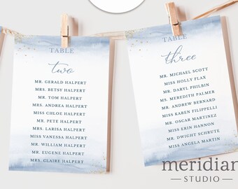 Watercolor Wedding Accomodations Card Template