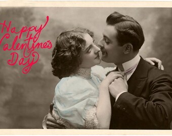 Three Vintage Valentine's Day Card Images, Digital Images, Junk Journals, Scrapbook, Ephemera, Digital Downloads