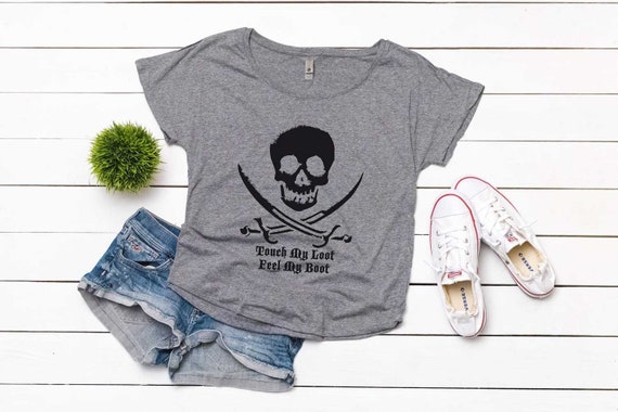 white flowy pirate shirt