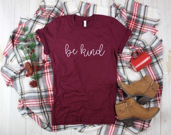 Sei nett Shirt. Menschlichkeit Shirt. Sei ein freundlicher Mensch. Menschenrechte. Inspirierendes Shirt. Super weiches und bequemes Unisex T-Shirt. Inspirierendes Shirt.