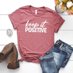 Keep It Positive Shirt. Humanity Shirt. Be A Kind Human. Human Rights. Inspirational Shirt. Super Soft & Comfy Unisex T-Shirt. Nice Human.