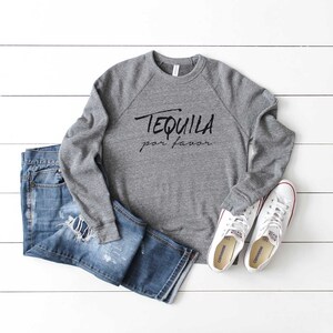 Cinco De Mayo Sweatshirt. Tequila For Favor Shirt. Super Soft and Comfy Unisex Long Sleeve Sweatshirt. Fiesta Shirt. Margarita Shirt.
