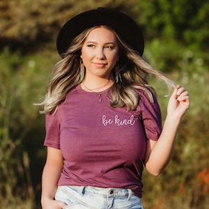 Be Kind Shirt. Humanity Shirt. Be A Kind Human. Human Rights. Inspirational Shirt. Super Soft & Comfy Unisex T-Shirt. Kindness Shirt.