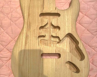 Cuerpo de guitarra estilo EVH sin acabado Stratocaster