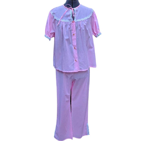 Vintage pink pajama set by LOVLEE