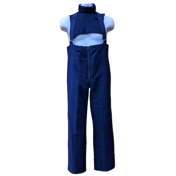 Vintage 1970's high waist adjustable suspender ski