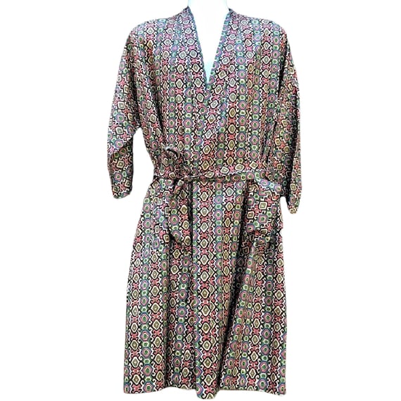 Vintage 1950's or 60's pink, green, blue and yell