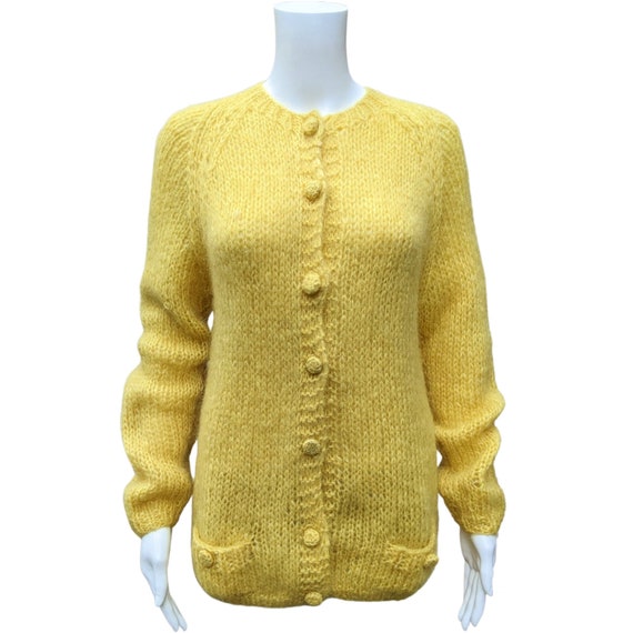 60-70s vintage mohair cardigan