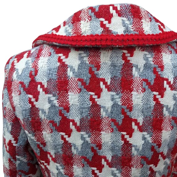 Blair’s Red List Red Houndstooth Jacket & Shorts Set Vintage Style main image 1