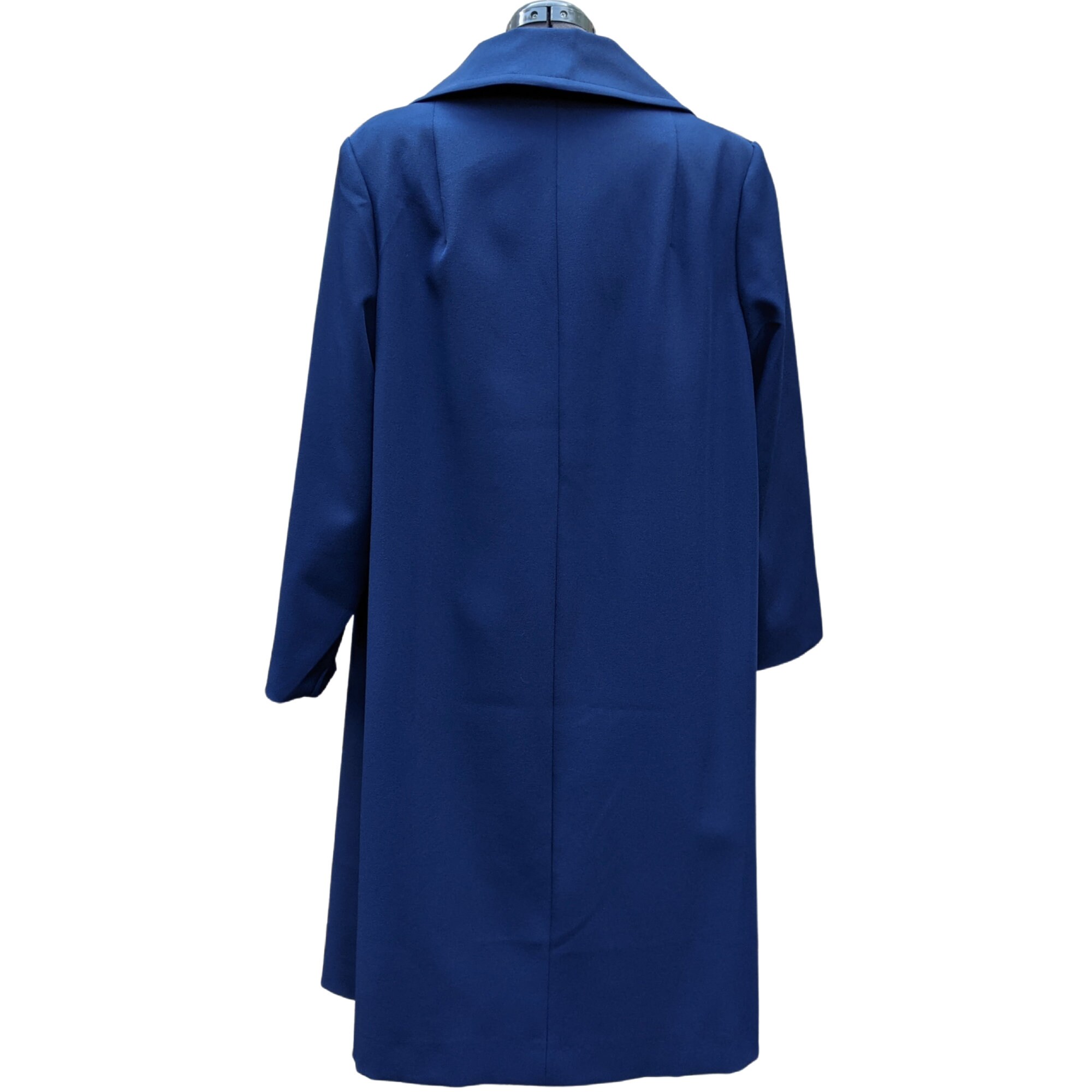 ジャケット・アウター VINTAGE BRENT WOOL DOUBLE BREASTED COAT Vintage 70s Dark Blue Double Breasted Polyester Coat Jacket