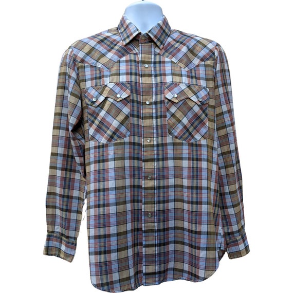 夜神Vintage Plaid Shirt XL s-l1200.jpg