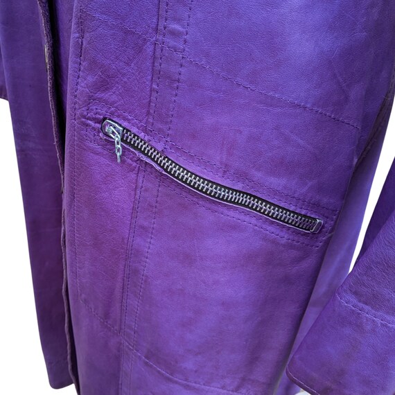 Vintage 60s or early 70s purple fully reversible … - image 7