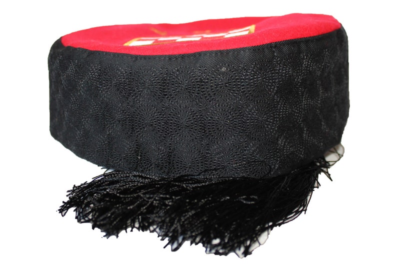 Licka kapa Kicanka Croatian National Costume Traditional Croatian Cap from Lika