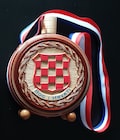 Croatian Cuturica, Size XL, 750ml, Old Grb, Customized for your Wedding, Wooden Flask product logo