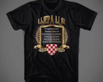Lijepa li si, T-shirt with Old Grb, Thompson