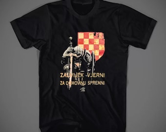 Zauvijek vjerni i domovinu spremni, T-shirt with Old Grb, Thompson