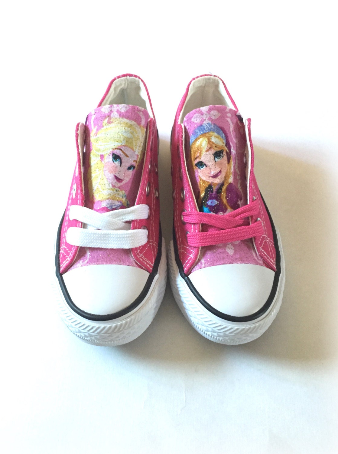 Frozen Pink Converse Shoes Anna Converse Shoes Elsa Converse