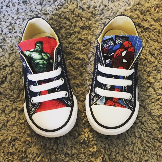 kids marvel converse