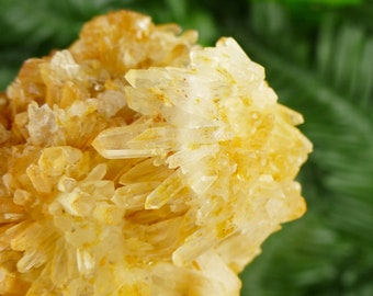 Amazing Quartz With Iron Oxide, Raw Crystal, Natural Mineral