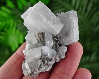 Barita, cristales de barita, minerales de barita, cristal en bruto, mineral natural, grupo de cristales B993