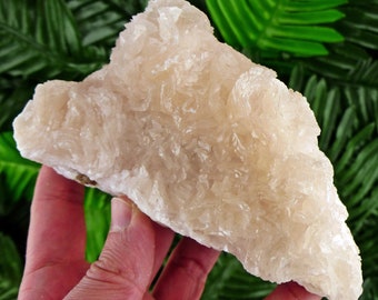 Very Nice Light Pink Fluorescent Calcite, Raw Crystal, Natural Mineral, Healing Crystal, Spirituality Crystal, Mineral Specimen B2472