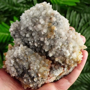 Amazing Milky Quartz with Sphalerite and Iron Oxide, Raw Crystal, Natural Mineral, Healing Crystal, Mineral Specimen B2977