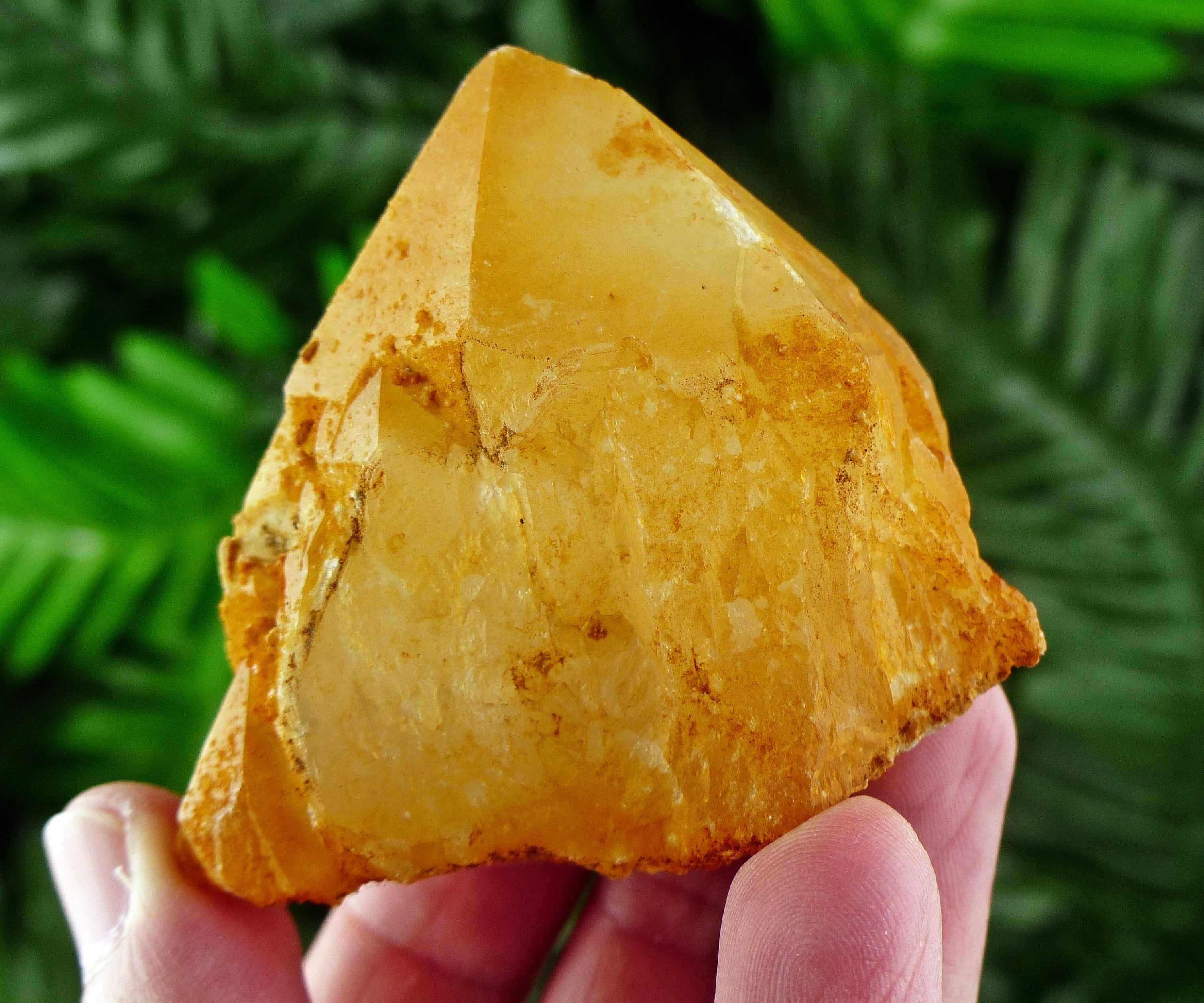 画材 Iron Quartz Genuine Quartz With Iron Oxide, Quartz Crystal, Mineral, Natural Crystal