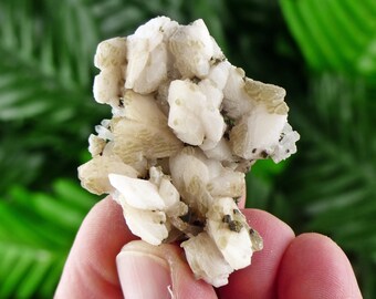 Quartz with Calcite and Chalcopyrite, Quartz Mineral, Natural Crystal, Raw Crystals, Quartz Crystals, Healing Crystals B418