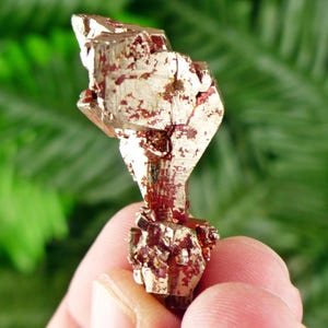 Rare Pyrite Crystallization with Hematite, Raw Crystal, Natural Mineral, Healing Crystal, Mineral Specimen B3588