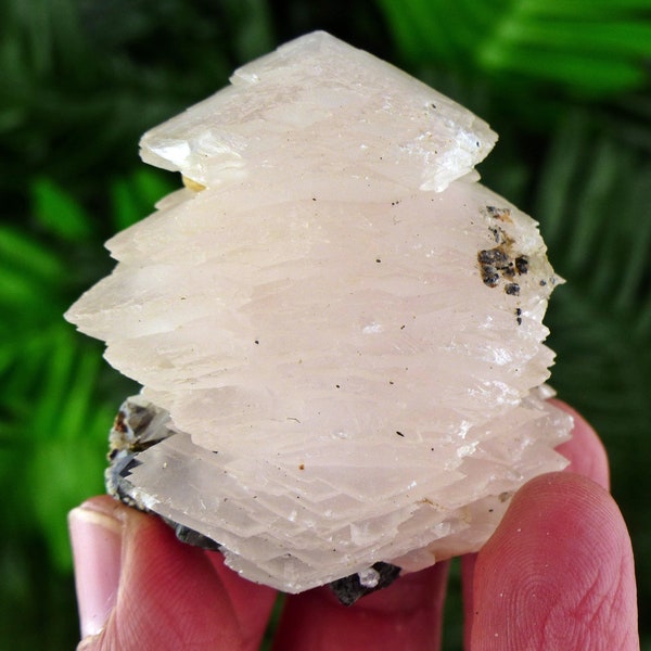 Amazing Fluorescent Calcite Crystallization, Crystal, Mineral, Calcite Mineral, Natural Crystal, Raw Crystals B1253