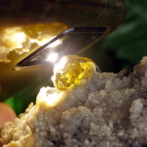 Amazing Quartz with Gem Sphalerite and Calcite, Raw Mineral, Natural Crystal, Raw Crystals, Gem Sphalerite var. Cleiophane B1694