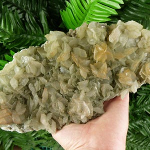 驚くほど希少なブラウン方解石、原石クリスタル、天然鉱物、ヒーリング