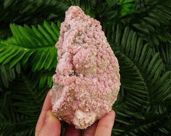 Rhodochrosite, Quartz, Stilbite, Rare Crystal, Natural Mineral, Raw Crystal, Healing Crystal, Mineral Specimen, Starnicza Mine Bulgaria S226